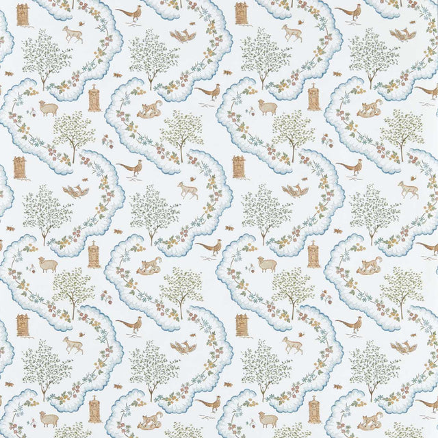 Sanderson Wildflower Meadow Going Green Wallpaper