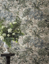 Sanderson The Stumpery Fern Wallpaper