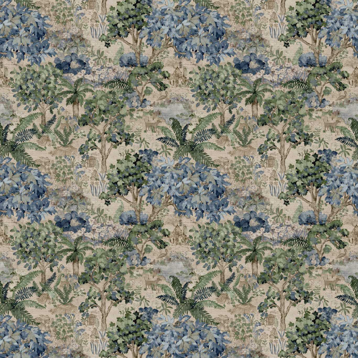 Sanderson The Stumpery Dell Wallpaper