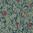 Sanderson Ancient Apple Orchard Midnight Wallpaper