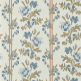 Sanderson Apothecary Rose Ether Blues Wallpaper