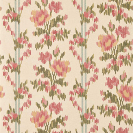 Sanderson Apothecary Rose Rose Chintz Wallpaper