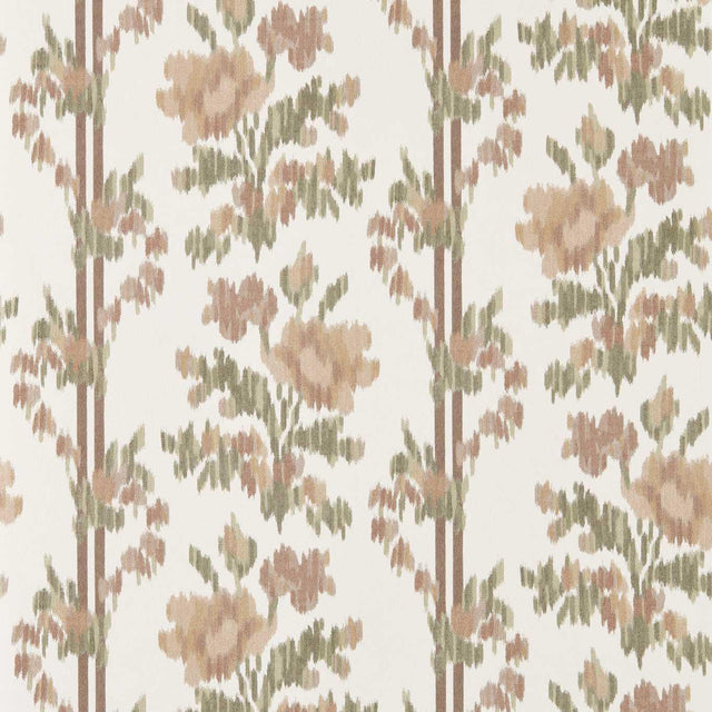Sanderson Apothecary Rose Parchment /Olivine Wallpaper