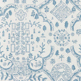 Sanderson Topiary View Wedgwood Wallpaper