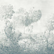 Sanderson Highgrove Arboretum Ether Blues Wallpaper