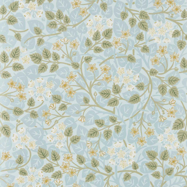 Sanderson Silver Lime Mineral/Gooseberry Wallpaper