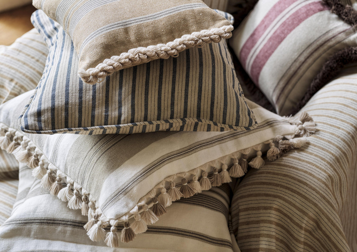 Sanderson Tetbury Stripe Jodhpur Blue Fabric