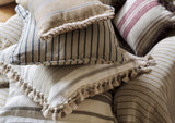 Sanderson Tetbury Stripe Jodhpur Blue Fabric