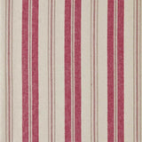 Sanderson Highgrove Stripe Crimson Fabric