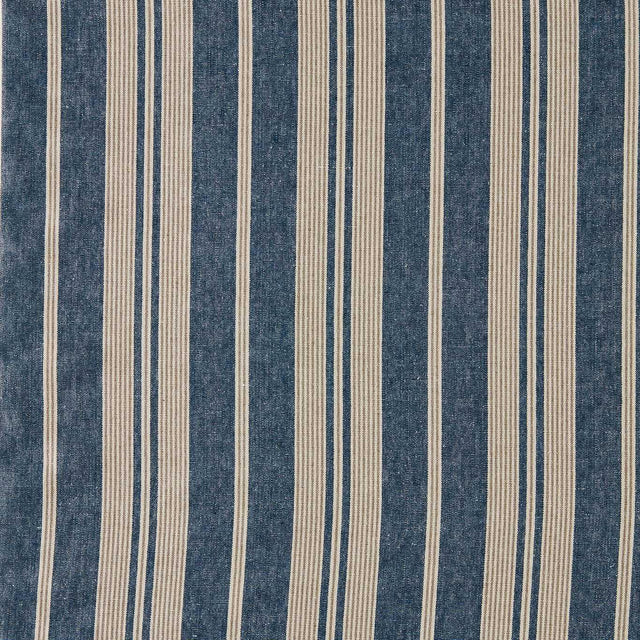 Sanderson Amberley Stripe Jodhpur Blue Fabric
