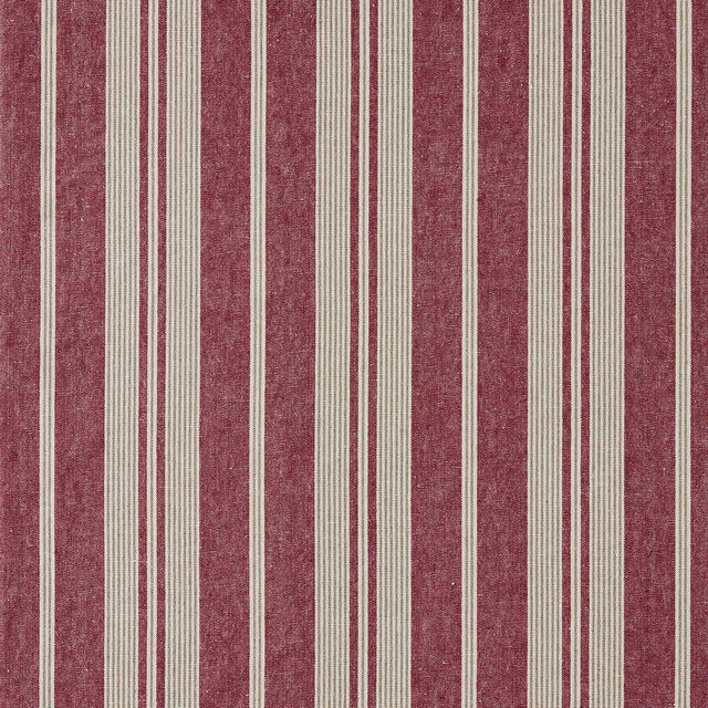 Sanderson Amberley Stripe Russet Madder Fabric