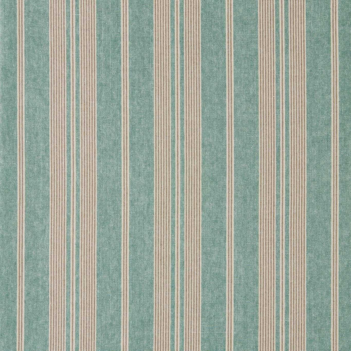Sanderson Amberley Stripe Mineral Blue Fabric