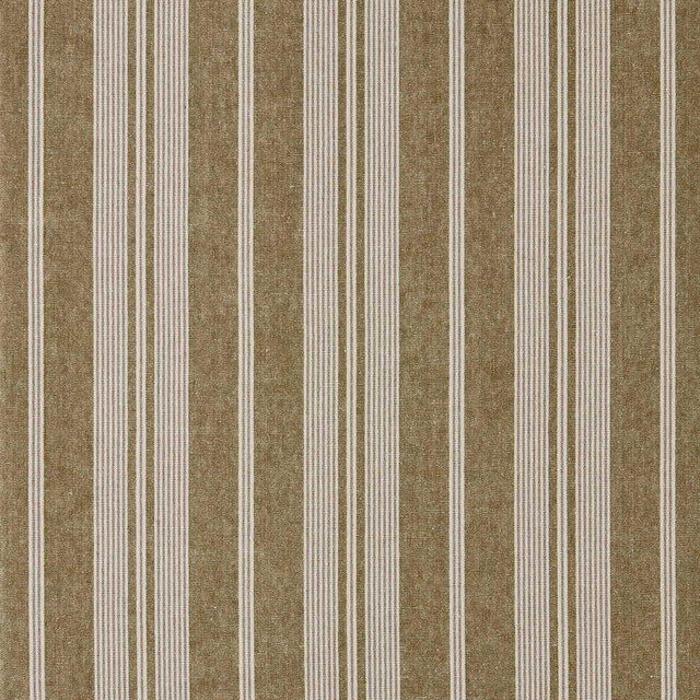 Sanderson Amberley Stripe Meadow Moss Fabric