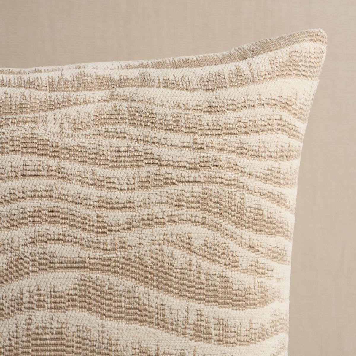 Schumacher Buff 22" x 22" Ridgeline Pillow