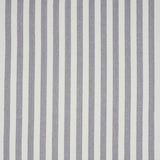Schumacher Linen Stripe Grey Wallpaper