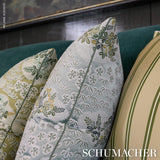 Schumacher Leaf 18" x 18" Lorene Pillow