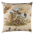 Schumacher Alabaster 24" x 24" Dog & Duck Pillow