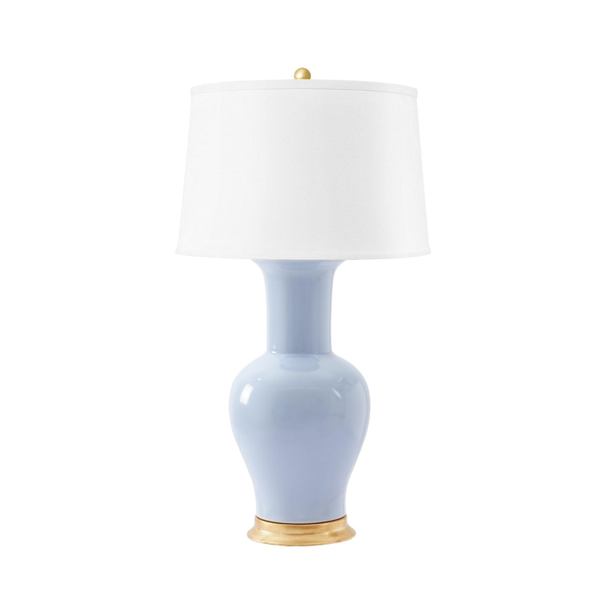 Villa & House Periwinkle Blue Acacia Lamp Without Shade