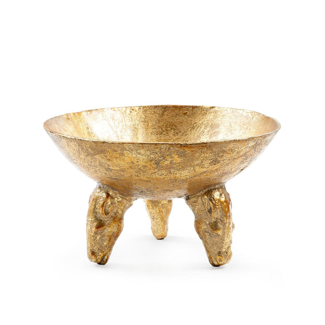 Villa & House Gold Leaf Akai Bowl