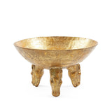 Villa & House Gold Leaf Akai Bowl