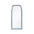 Villa & House Sapphire Blue, Gray, and Clear Anne Mirror