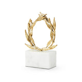Villa & House Gold Leaf Apollo Statue