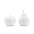 Villa & House Blanc de Chine Apple & Pear Set of 2 Porcelains