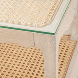Villa & House Sand Arianna 1-Drawer Side Table