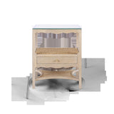 Villa & House Sand Arianna 1-Drawer Side Table