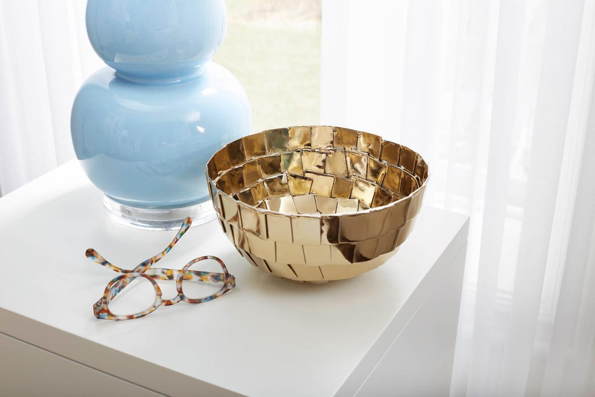 Villa & House Brass Finish Apsis Bowl