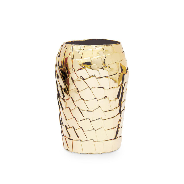 Villa & House Brass Finish Apsis Vase