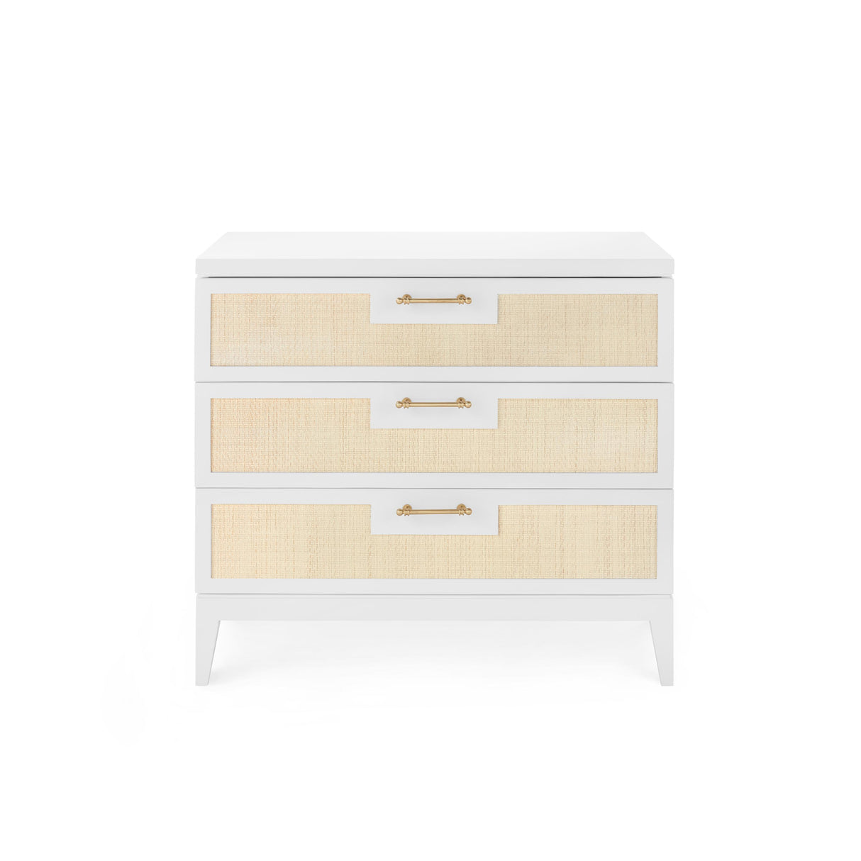 Villa & House Vanilla Astor 3-Drawer Side Table