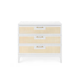 Villa & House Vanilla Astor 3-Drawer Side Table