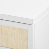 Villa & House Vanilla Astor 3-Drawer Side Table
