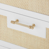 Villa & House Vanilla Astor 3-Drawer Side Table