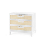 Villa & House Vanilla Astor 3-Drawer Side Table