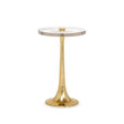 Villa & House Polished Brass Antonia Side Table