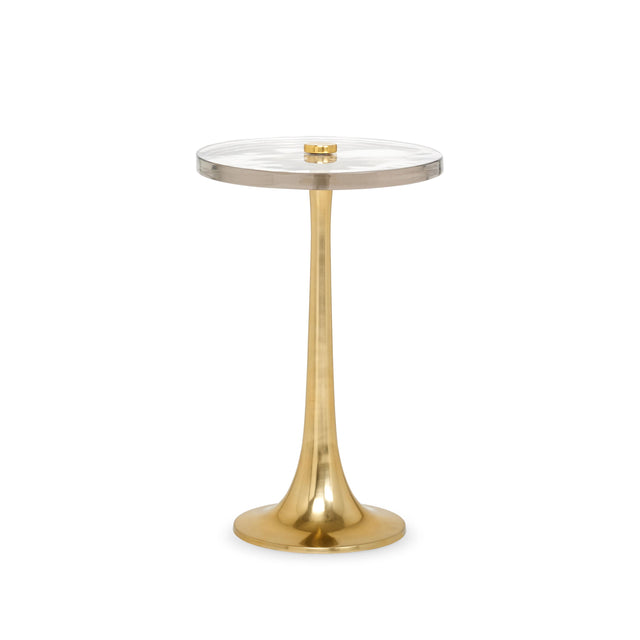 Villa & House Polished Brass Antonia Side Table