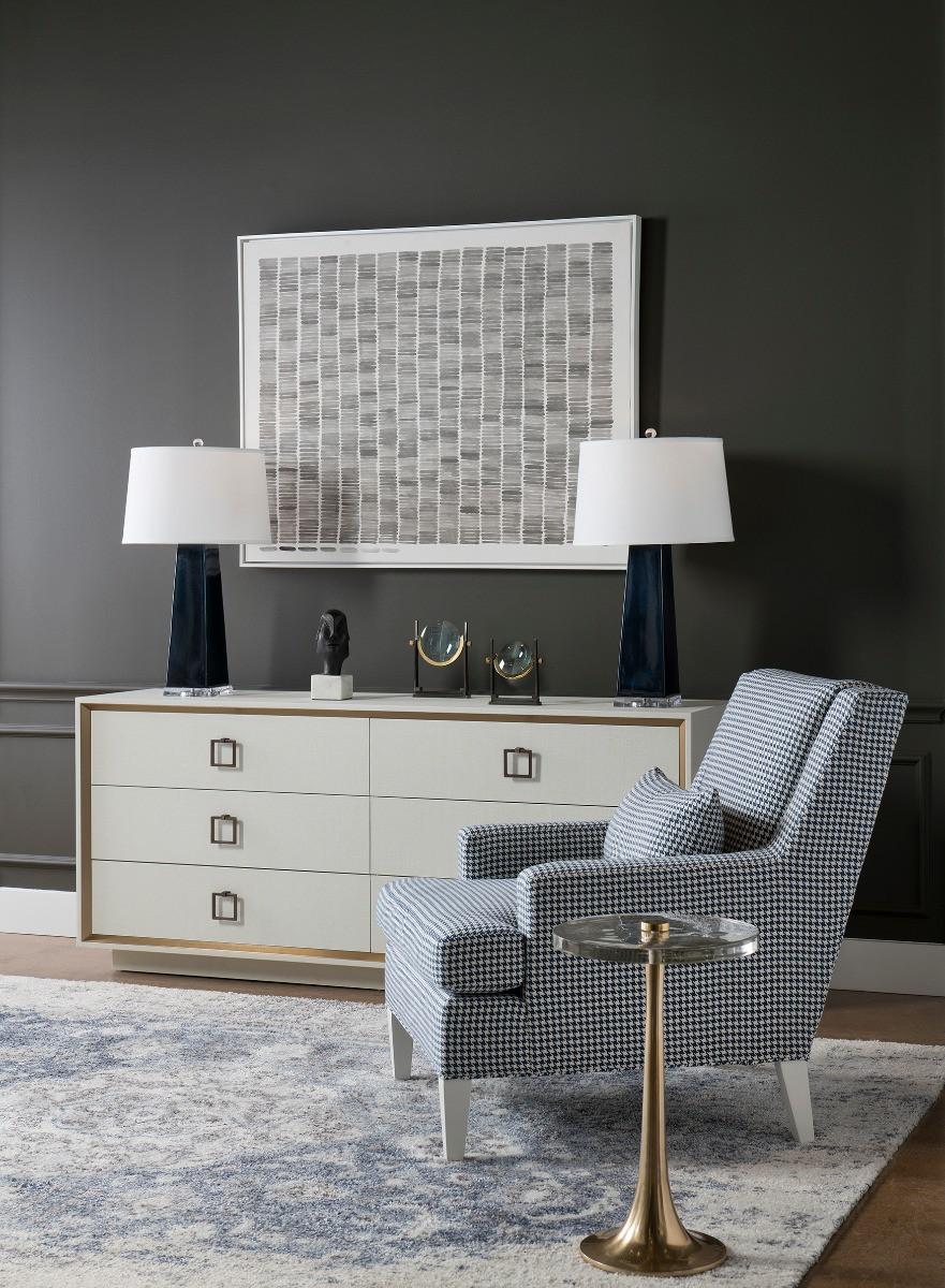 Villa & House Polished Brass Antonia Side Table
