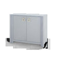 Villa & House Washed Winter Gray Audrey Cabinet