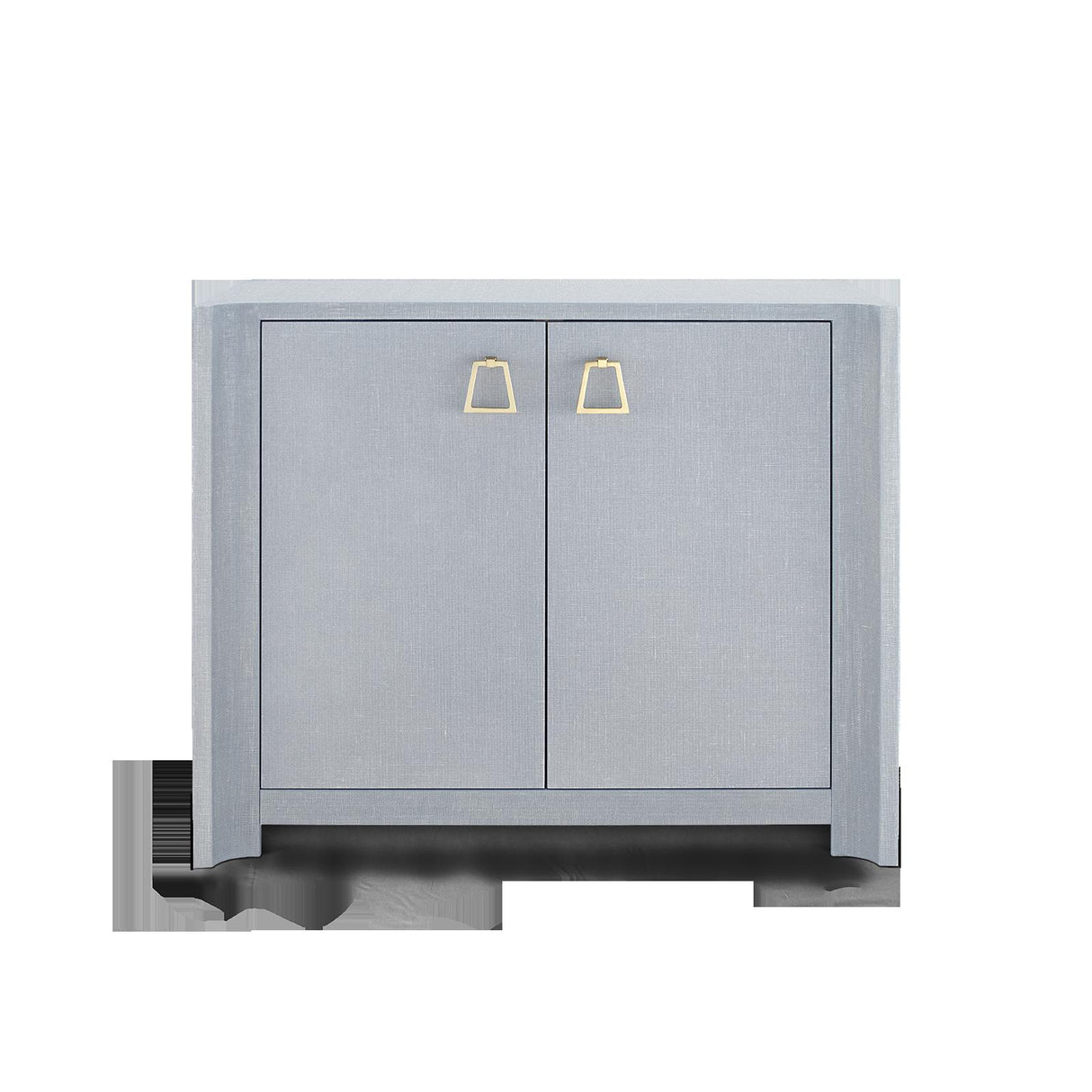 Villa & House Washed Winter Gray Audrey Cabinet