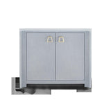 Villa & House Washed Winter Gray Audrey Cabinet