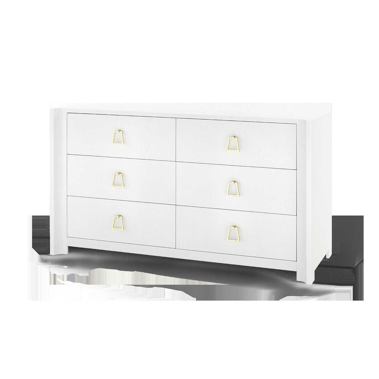 Villa & House Cream Audrey Extra Large 6-Drawer