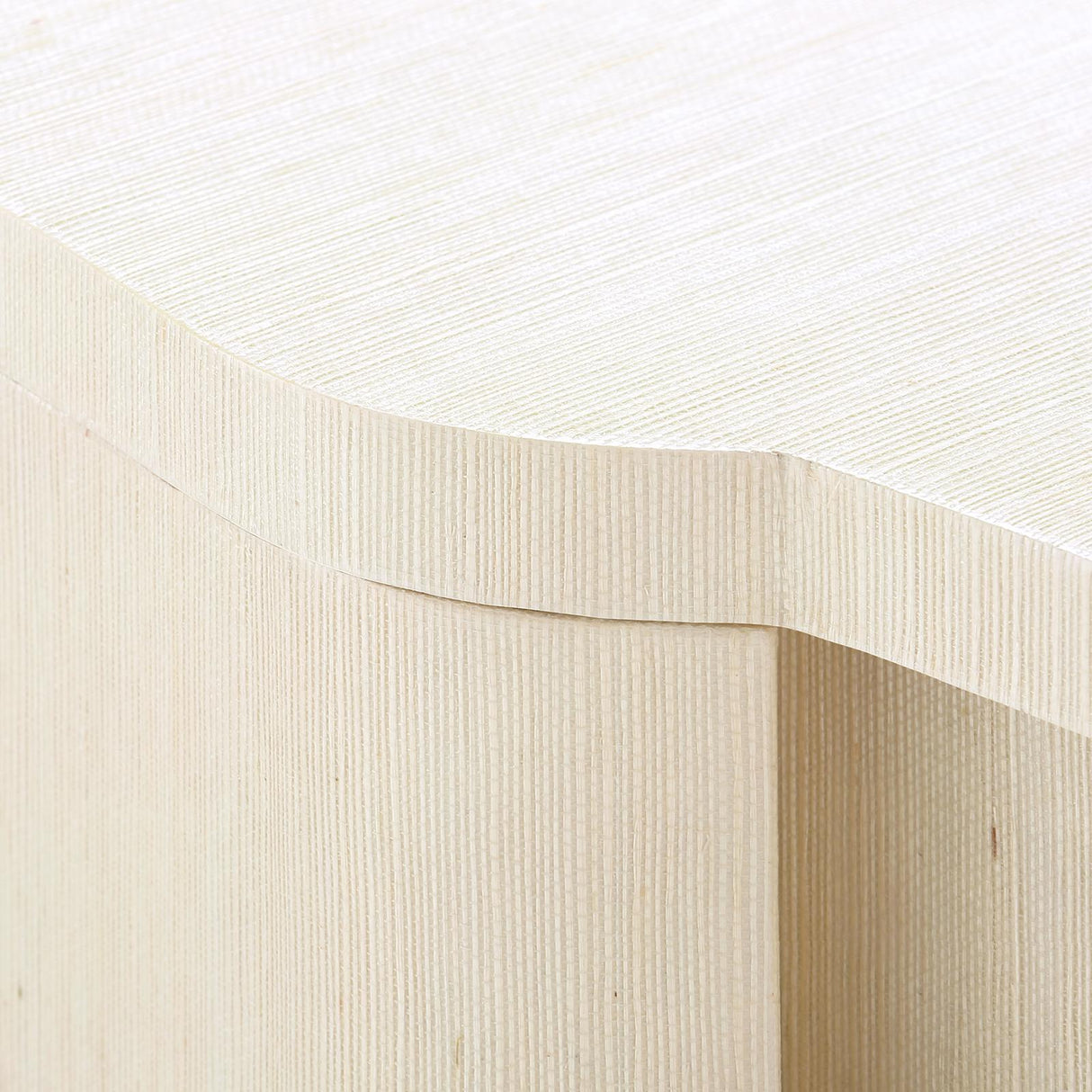 Villa & House Canvas Cream Bardot 3-Drawer Side Table