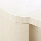 Villa & House Canvas Cream Bardot 3-Drawer Side Table