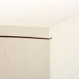 Villa & House Canvas Cream Bardot 3-Drawer Side Table