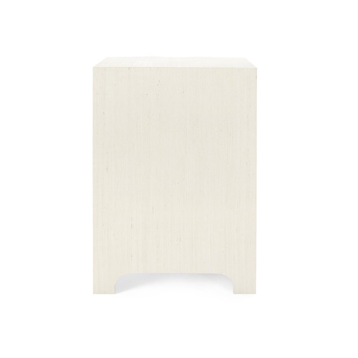 Villa & House Canvas Cream Bardot 3-Drawer Side Table