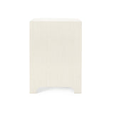 Villa & House Canvas Cream Bardot 3-Drawer Side Table