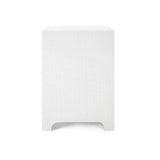 Villa & House Chiffon White Bardot 3-Drawer Side Table