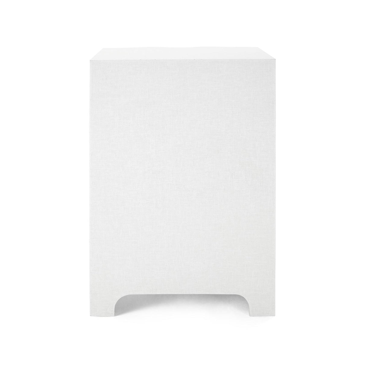 Villa & House Chiffon White Bardot 3-Drawer Side Table